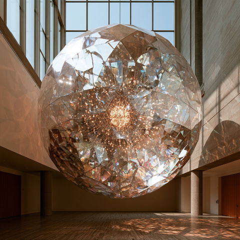 Olafur Eliasson style (Sculptors), Midjourney V8.2