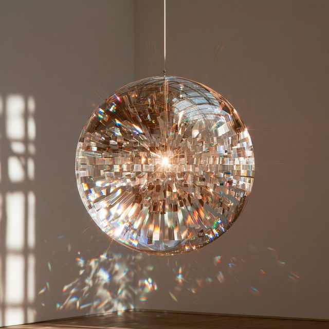 Olafur Eliasson style, Midjourney V8.2, render 4 of 4