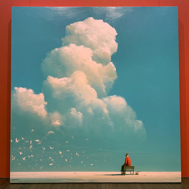 Oliver Jeffers style, Midjourney V8.2, render 4 of 4