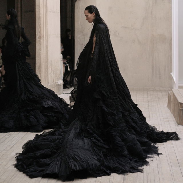 Olivier Theyskens style, Midjourney V8.2, render 2 of 4