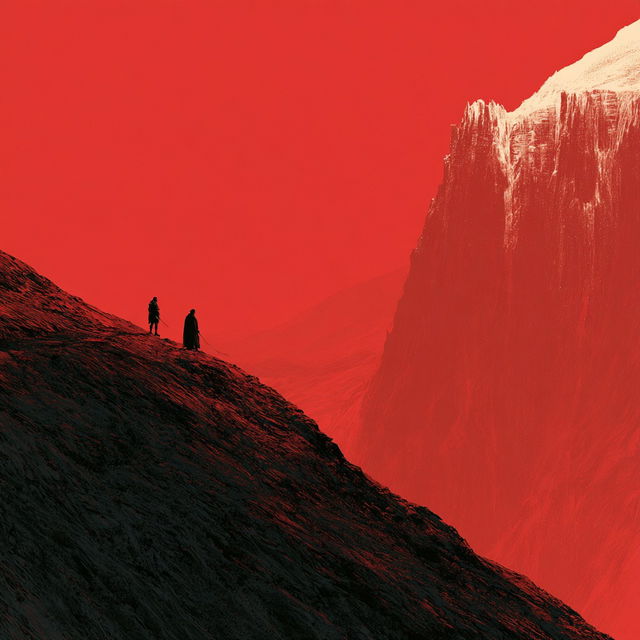 Olly Moss style, Midjourney V8.2, render 4 of 4
