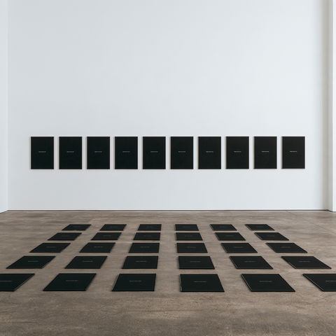 On Kawara style (Various), Midjourney V8.2