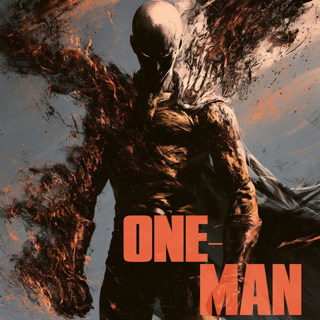 One-Punch Man style, Midjourney V8.2, render 2 of 4