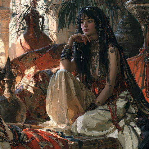 Orientalism style (Genres), Midjourney V8.2