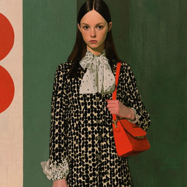 Orla Kiely style, Midjourney V8.2, render 3 of 4