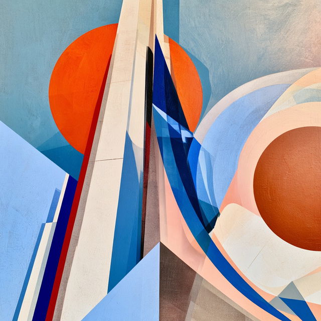 Orphism style, Midjourney V8.2, render 3 of 4
