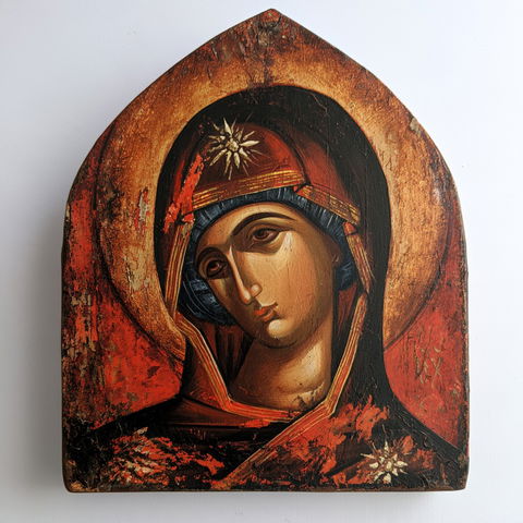 Orthodox icon style (Genres), Midjourney V8.2