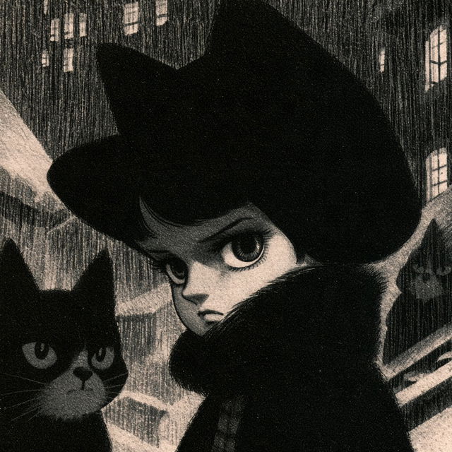 Osamu Tezuka style, Midjourney V8.2, render 1 of 4