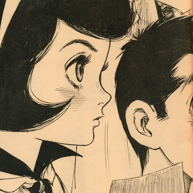 Osamu Tezuka style, Midjourney V8.2, render 4 of 4