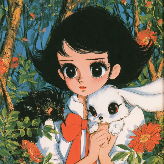 Osamu Tezuka style, Midjourney V8.2, render 3 of 4