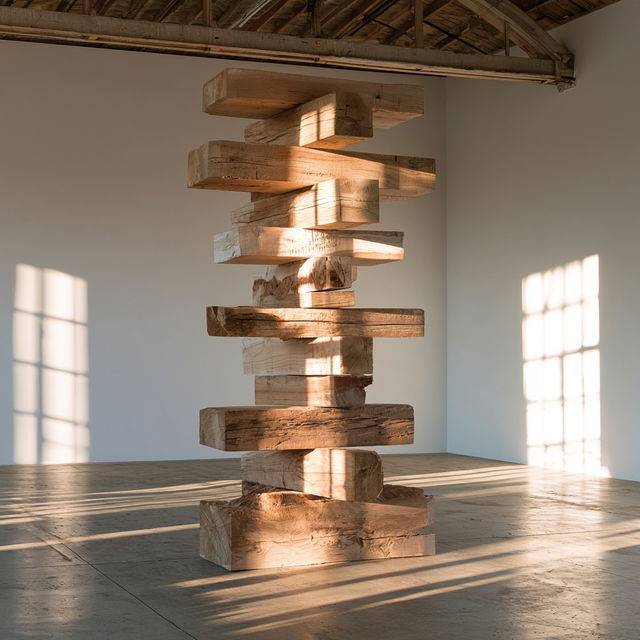 Oscar Tuazon style, Midjourney V8.2, render 2 of 4