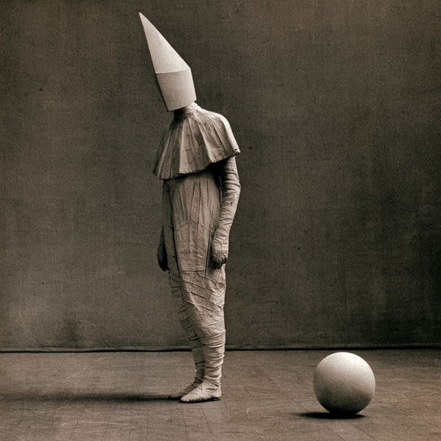 Oskar Schlemmer style, Midjourney V8.2, render 2 of 4
