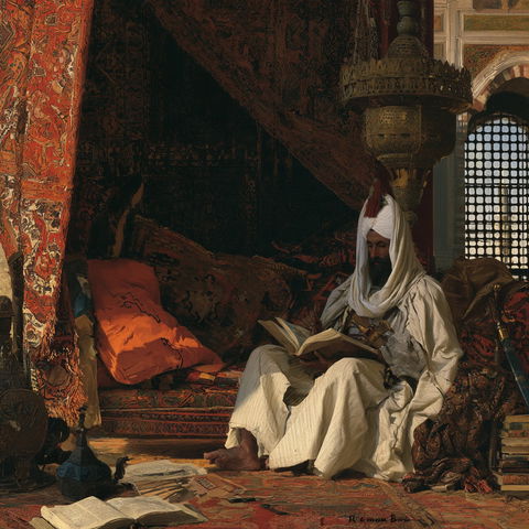 Osman Hamdi Bey style (Painters), Midjourney V8.2