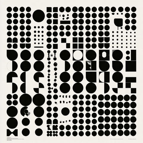 Otl Aicher style (Designers), Midjourney V8.2