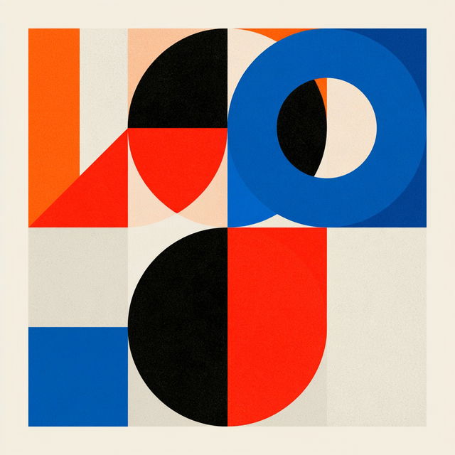 Otl Aicher style, Midjourney V8.2, render 3 of 4