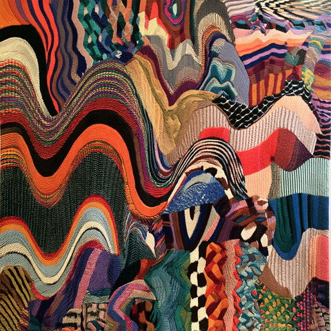 Ottavio Missoni style (Fashion designers), Midjourney V8.2