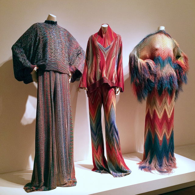 Ottavio Missoni style, Midjourney V8.2, render 2 of 4