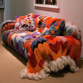 Ottavio Missoni style, Midjourney V8.2, render 3 of 4