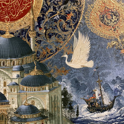Ottoman art style (Genres), Midjourney V8.2