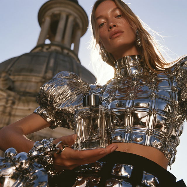 Paco Rabanne style, Midjourney V8.2, render 2 of 4