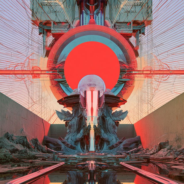 Panfuturism style, Midjourney V8.2, render 4 of 4