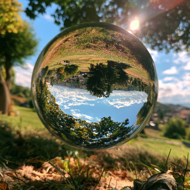 Panoramic view style, Midjourney V8.2, render 4 of 4