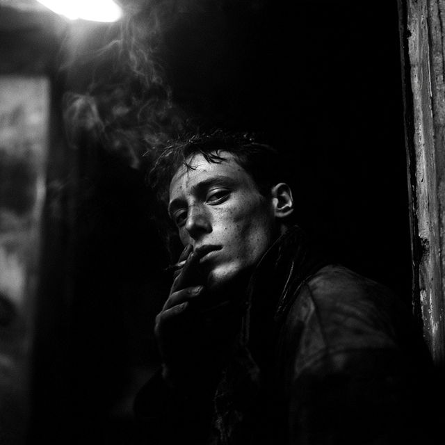 Paolo Pellegrin style, Midjourney V8.2, render 1 of 4
