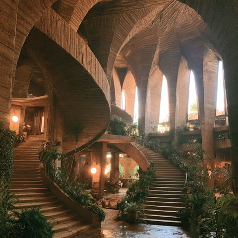 Paolo Soleri style (Architects), Midjourney V8.2