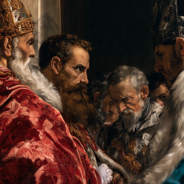 Paolo Veronese style, Midjourney V8.2, render 4 of 4