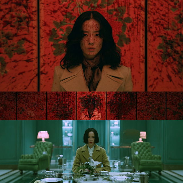 Park Chan Wook style, Midjourney V8.2, render 1 of 4