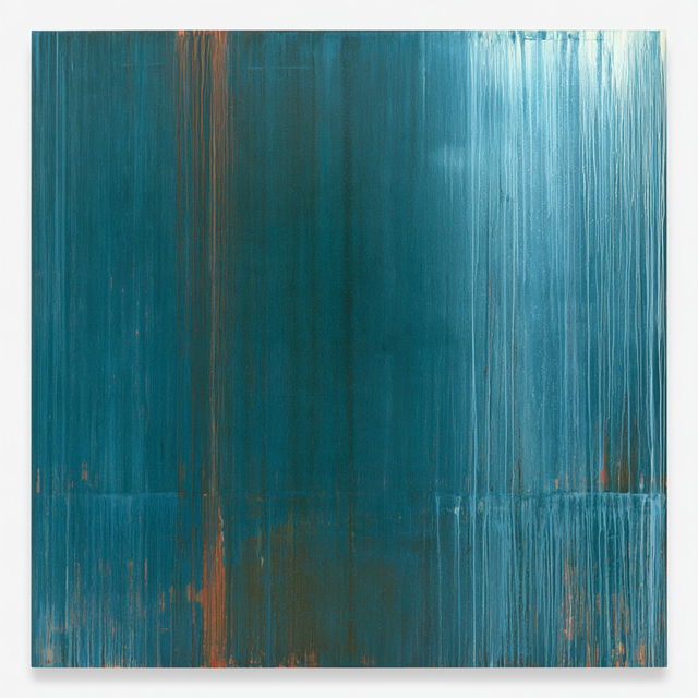 Pat Steir style, Midjourney V8.2, render 2 of 4