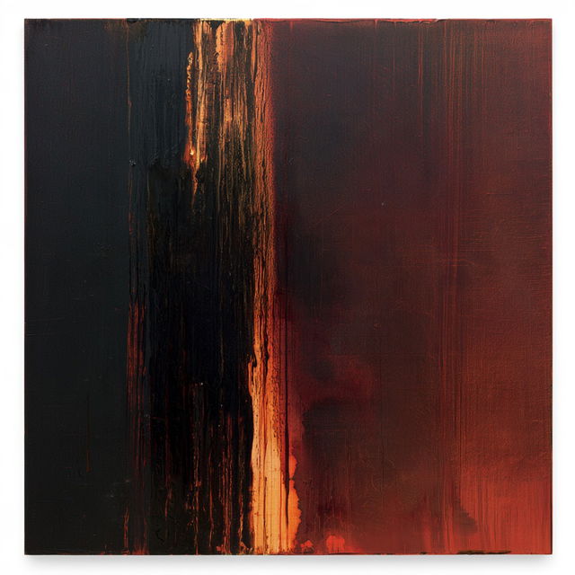 Pat Steir style, Midjourney V8.2, render 1 of 4