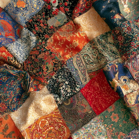 Patchwork style (Techniques), Midjourney V8.2