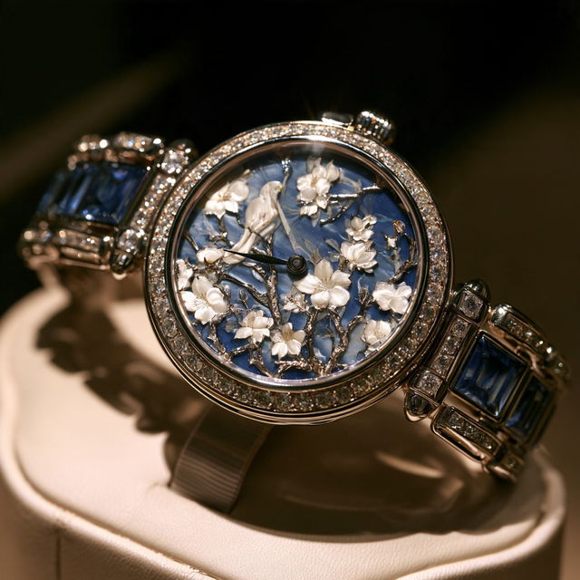 Patek Philippe style, Midjourney V8.2, render 3 of 4