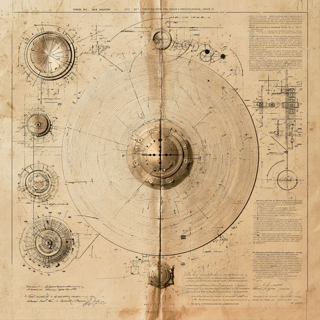 Patent drawing style, Midjourney V8.2, render 4 of 4