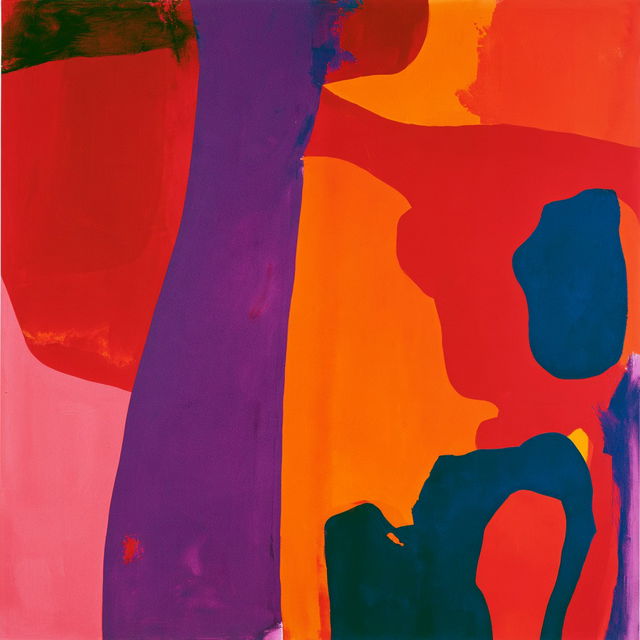 Patrick Heron style, Midjourney V8.2, render 2 of 4