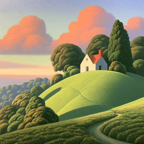 Paul Corfield style (Painters), Midjourney V8.2