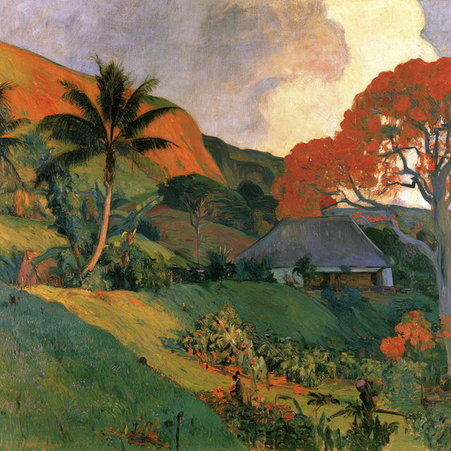 Paul Gauguin style, Midjourney V8.2, render 2 of 4