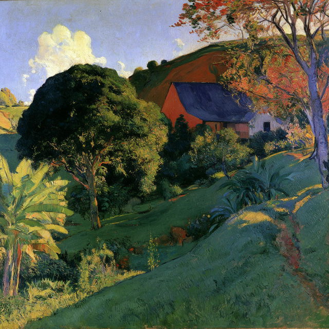 Paul Gauguin style, Midjourney V8.2, render 3 of 4
