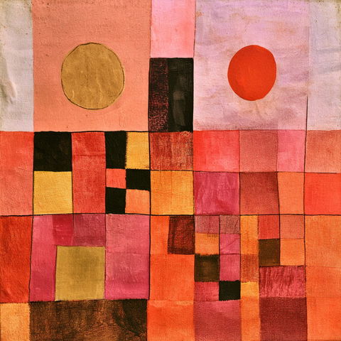 Paul Klee style (Painters), Midjourney V8.2