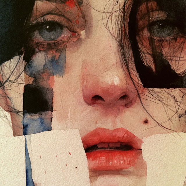 Paul Lovering style, Midjourney V8.2, render 3 of 4