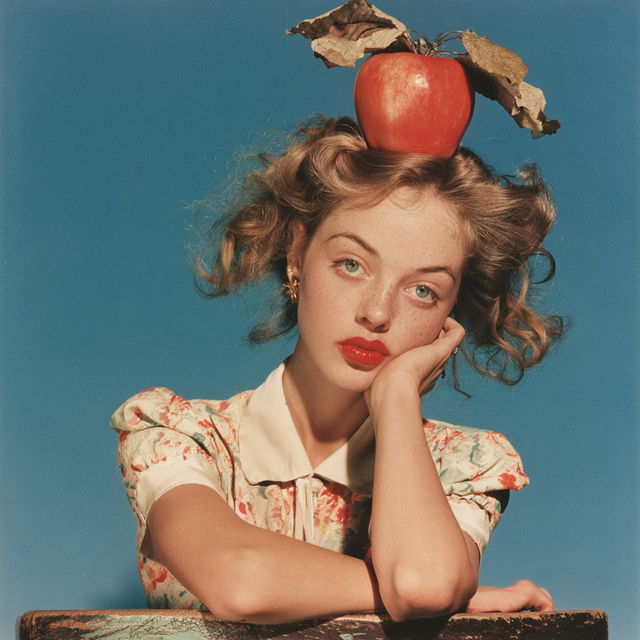 Paul Outerbridge style, Midjourney V8.2, render 1 of 4
