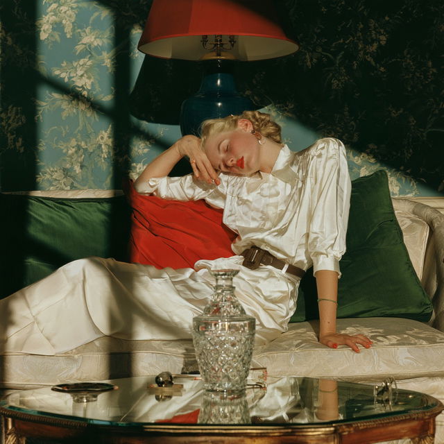 Paul Outerbridge style, Midjourney V8.2, render 3 of 4