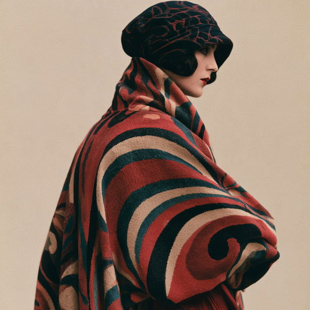 Paul Poiret style, Midjourney V8.2, render 1 of 4
