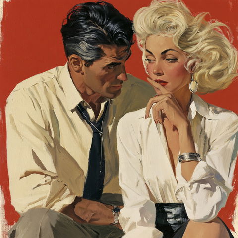 Paul Rader style (Illustrators), Midjourney V8.2
