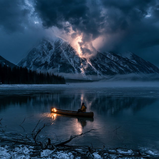 Paul Zizka style, Midjourney V8.2, render 3 of 4