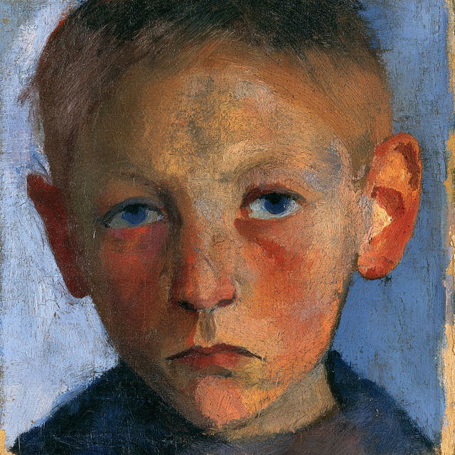 Paula Modersohn-Becker style, Midjourney V8.2, render 4 of 4