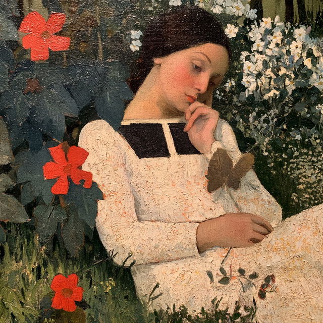 Paula Modersohn-Becker style, Midjourney V8.2, render 2 of 4