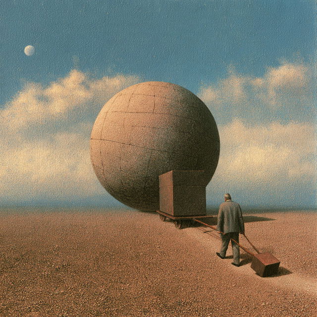 Pawel Kuczynski style, Midjourney V8.2, render 2 of 4