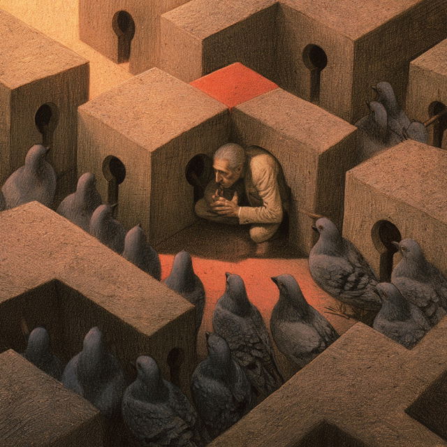 Pawel Kuczynski style, Midjourney V8.2, render 1 of 4